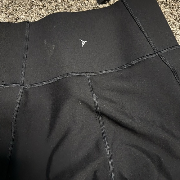 Old NAVI ACTIVE Women's Black High-Waisted Leggings size S - Picture 7 of 8